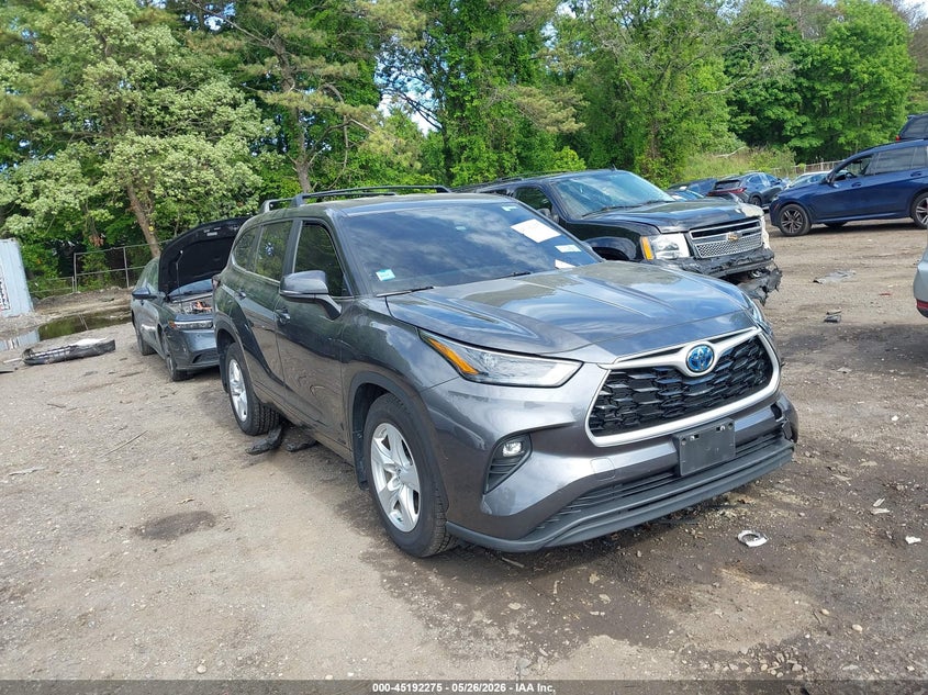 2023 Toyota Highlander VIN 5TDBBRCH1PS108840 IAAI salvage auction — FRONT END, Mv-907A (New York), sold $14,050 on 2026-07-07 (photo 1)