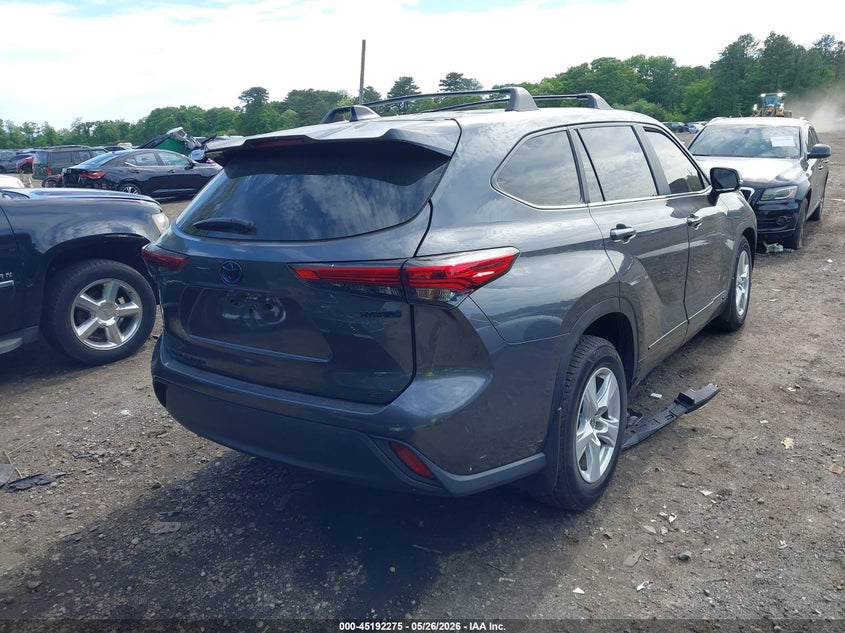 2023 Toyota Highlander VIN 5TDBBRCH1PS108840 IAAI salvage auction — FRONT END, Mv-907A (New York), sold $14,050 on 2026-07-07 (photo 4)
