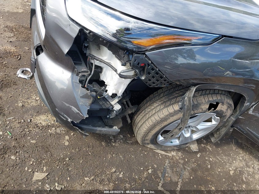 2023 Toyota Highlander VIN 5TDBBRCH1PS108840 IAAI salvage auction — FRONT END, Mv-907A (New York), sold $14,050 on 2026-07-07 (photo 6)