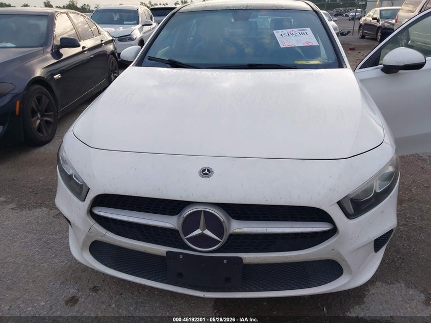 2019 Mercedes-benz A-klasse VIN WDD3G4EB9KW034728 IAAI salvage auction — MECHANICAL, Salvage Title, sold $3,750 on 2026-07-24 (photo 6)