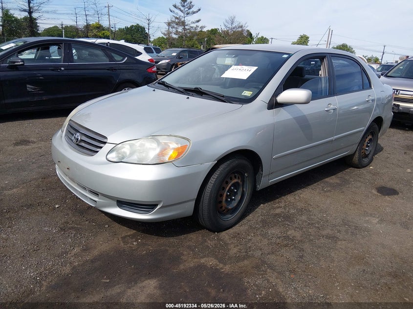 2003 Toyota Corolla VIN 2T1BR38E63C079068 IAAI salvage auction — SIDE, Salvage (New Jersey), sold $675 on 2026-07-10 (photo 2)