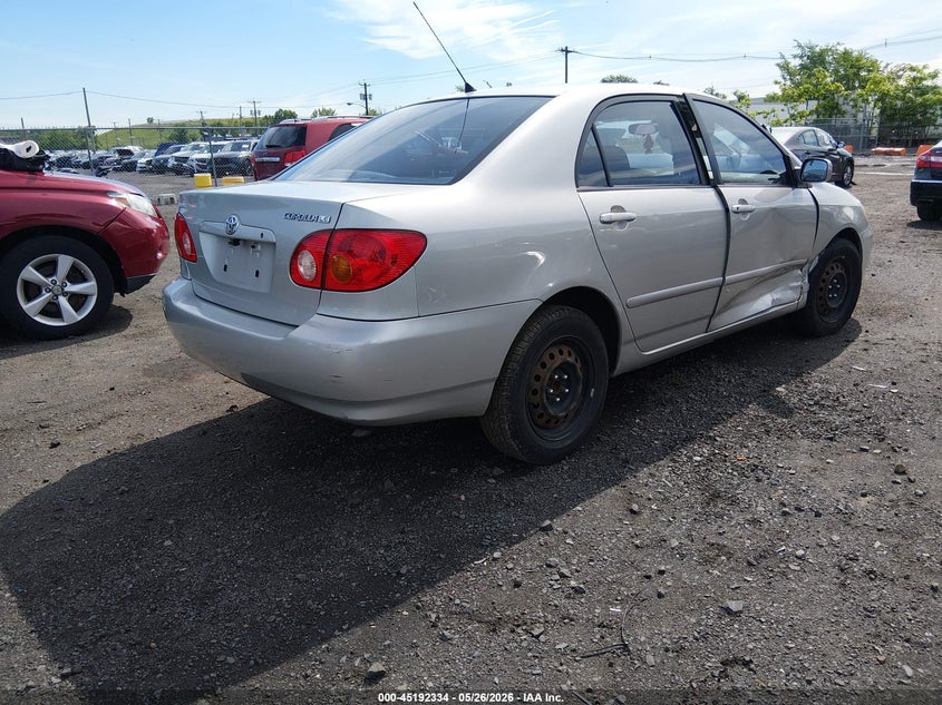2003 Toyota Corolla VIN 2T1BR38E63C079068 IAAI salvage auction — SIDE, Salvage (New Jersey), sold $675 on 2026-07-10 (photo 4)