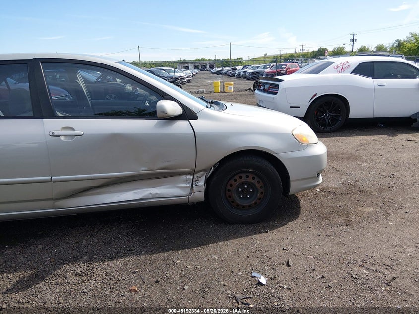 2003 Toyota Corolla VIN 2T1BR38E63C079068 IAAI salvage auction — SIDE, Salvage (New Jersey), sold $675 on 2026-07-10 (photo 6)