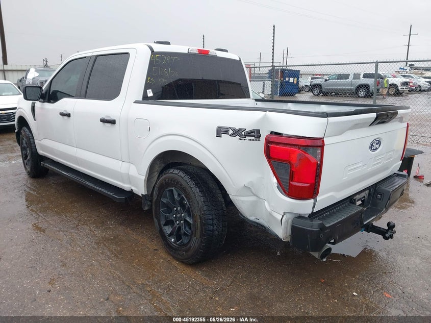 2024 Ford F-150 VIN 1FTFW2L51RFB95127 IAAI salvage auction — SIDE, Original (Texas), sold $15,000 on 2026-08-01 (photo 3)