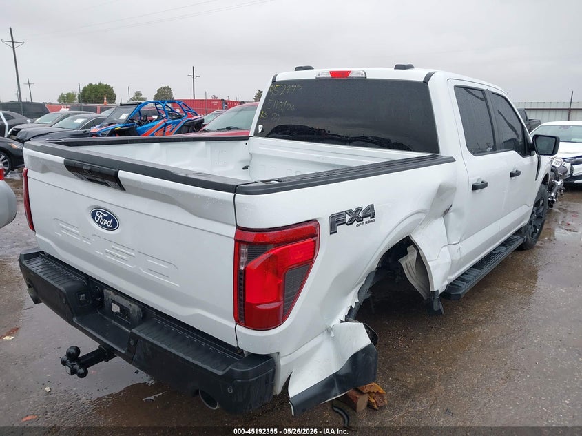 2024 Ford F-150 VIN 1FTFW2L51RFB95127 IAAI salvage auction — SIDE, Original (Texas), sold $15,000 on 2026-08-01 (photo 4)