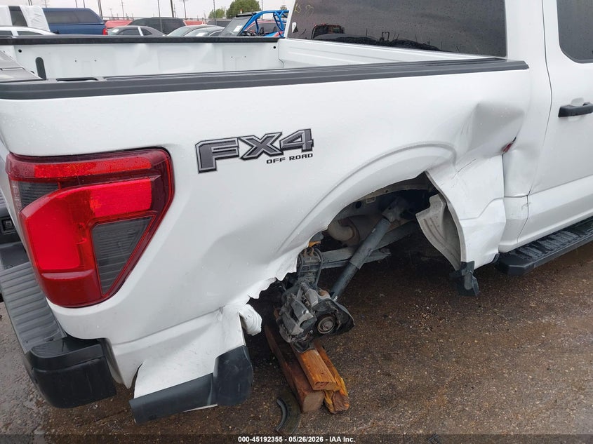 2024 Ford F-150 VIN 1FTFW2L51RFB95127 IAAI salvage auction — SIDE, Original (Texas), sold $15,000 on 2026-08-01 (photo 6)