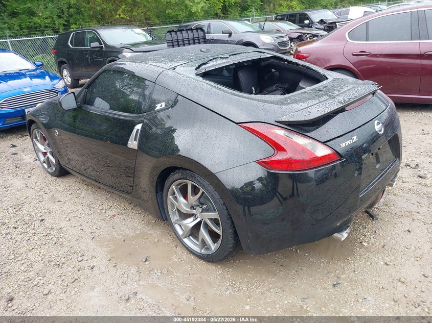 2013 Nissan 370z VIN JN1AZ4EH7DM382741 IAAI salvage auction — REAR END, Salvage (Ohio), sold $6,050 on 2026-07-28 (photo 3)