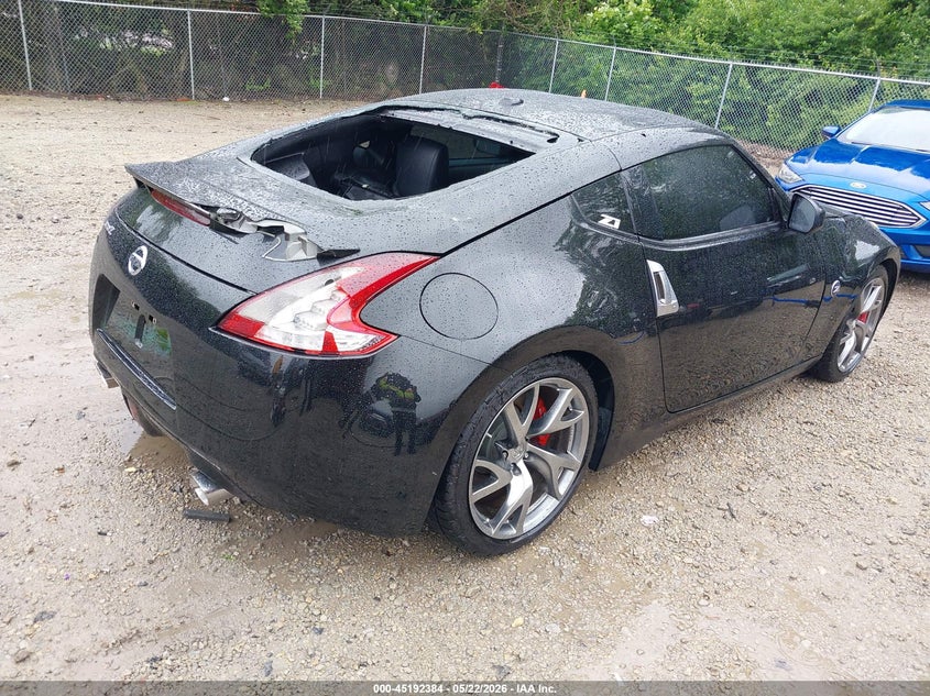 2013 Nissan 370z VIN JN1AZ4EH7DM382741 IAAI salvage auction — REAR END, Salvage (Ohio), sold $6,050 on 2026-07-28 (photo 4)