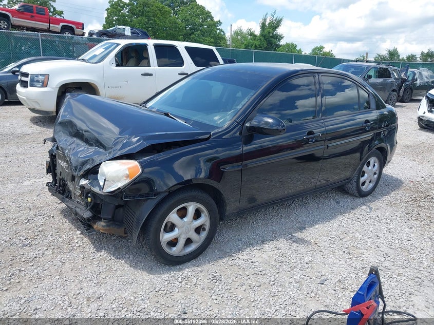 2008 Hyundai Accent VIN KMHCN46C78U236880 IAAI salvage auction — FRONT END, Salvage (Kentucky), sold $275 on 2026-07-08 (photo 2)