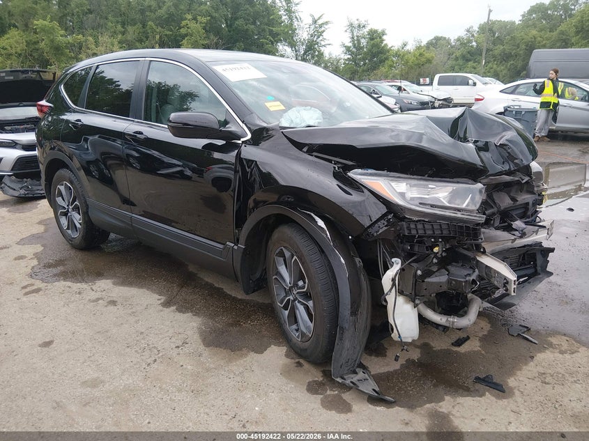 2022 Honda Cr-v VIN 7FARW1H59NE007666 IAAI salvage auction — FRONT & REAR, Salvage (Missouri), sold $5,350 on 2026-07-15 (photo 1)