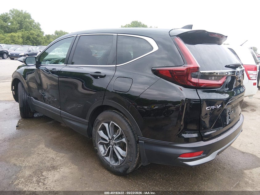 2022 Honda Cr-v VIN 7FARW1H59NE007666 IAAI salvage auction — FRONT & REAR, Salvage (Missouri), sold $5,350 on 2026-07-15 (photo 3)