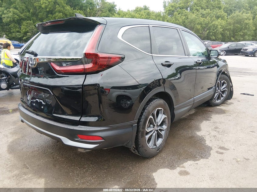 2022 Honda Cr-v VIN 7FARW1H59NE007666 IAAI salvage auction — FRONT & REAR, Salvage (Missouri), sold $5,350 on 2026-07-15 (photo 4)