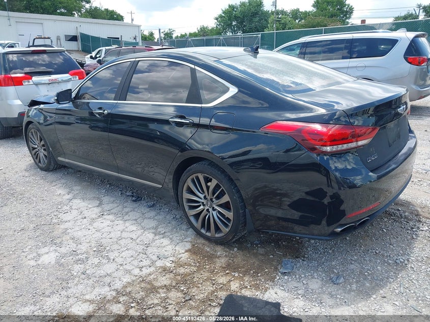 2015 Hyundai Genesis VIN KMHGN4JF6FU041837 IAAI salvage auction — FRONT END, Salvage (Kentucky), sold $25 on 2026-07-29 (photo 3)