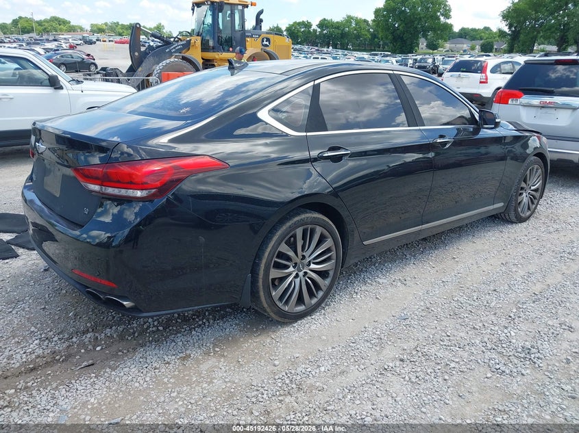 2015 Hyundai Genesis VIN KMHGN4JF6FU041837 IAAI salvage auction — FRONT END, Salvage (Kentucky), sold $25 on 2026-07-29 (photo 4)