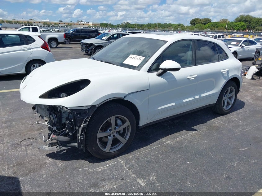 2019 Porsche Macan VIN WP1AA2A54KLB00545 IAAI salvage auction — FRONT END, Rebuildable (Florida), sold $8,800 on 2026-07-09 (photo 2)