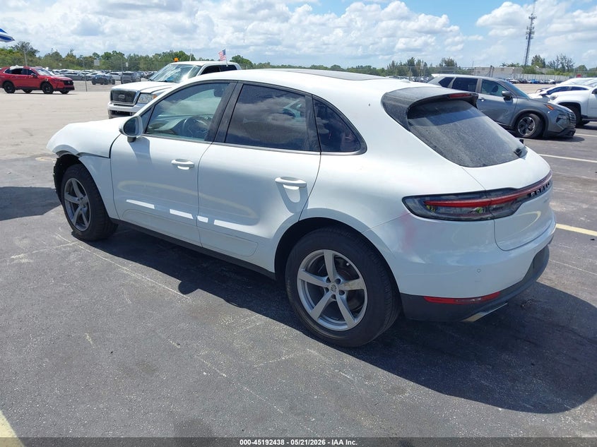 2019 Porsche Macan VIN WP1AA2A54KLB00545 IAAI salvage auction — FRONT END, Rebuildable (Florida), sold $8,800 on 2026-07-09 (photo 3)