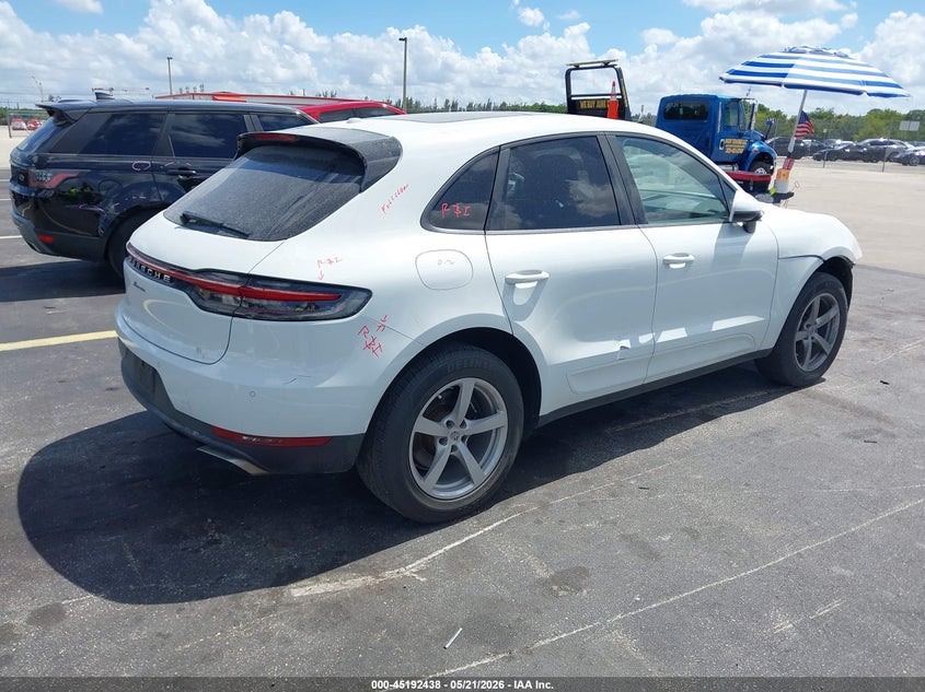 2019 Porsche Macan VIN WP1AA2A54KLB00545 IAAI salvage auction — FRONT END, Rebuildable (Florida), sold $8,800 on 2026-07-09 (photo 4)