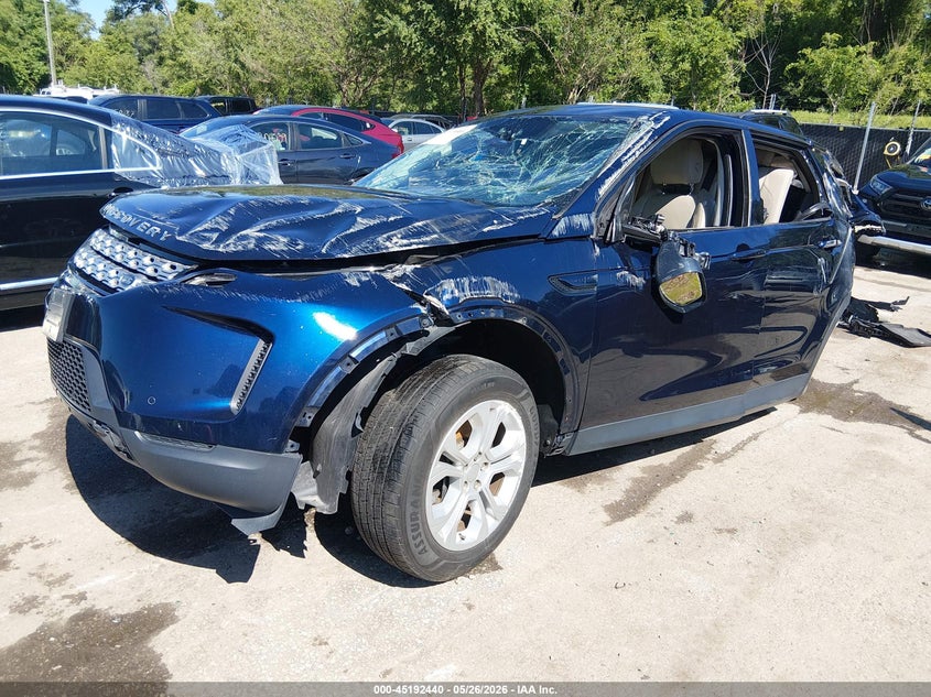 2020 Land rover Discovery sport VIN SALCJ2FX9LH834759 IAAI salvage auction — ROLLOVER, Non-Repairable (Kansas), sold $1,250 on 2026-07-29 (photo 2)