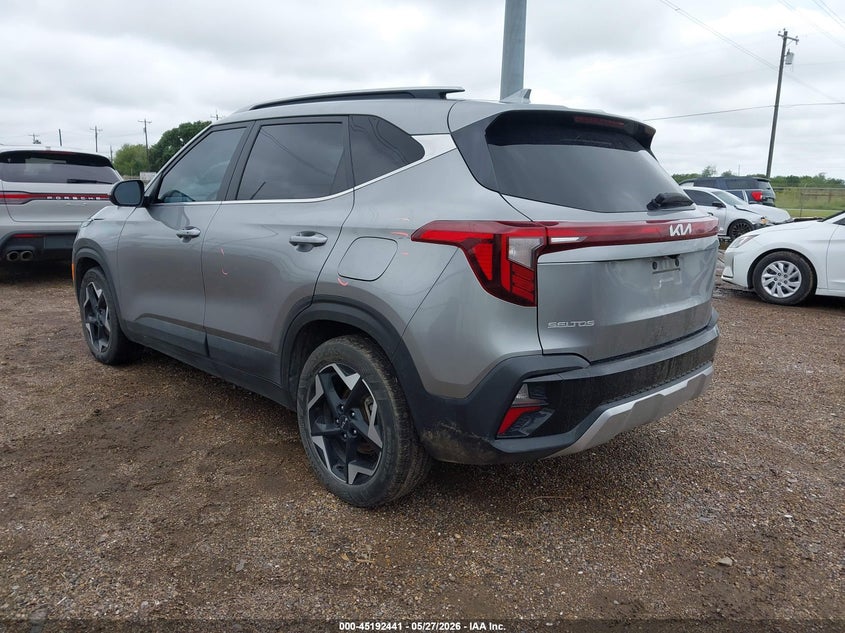 2024 Kia Seltos VIN KNDER2AAXR7479966 IAAI salvage auction — FRONT END, Salvage Title, sold $6,900 on 2026-07-21 (photo 3)