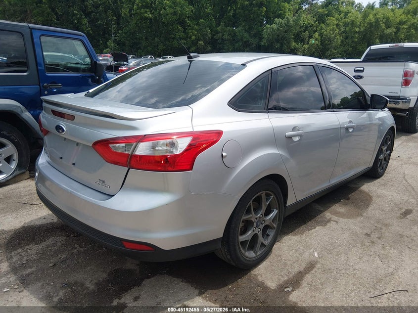 2014 Ford Focus VIN 1FADP3F20EL241186 IAAI salvage auction — FRONT END, Salvage Title, sold $575 on 2026-07-22 (photo 4)