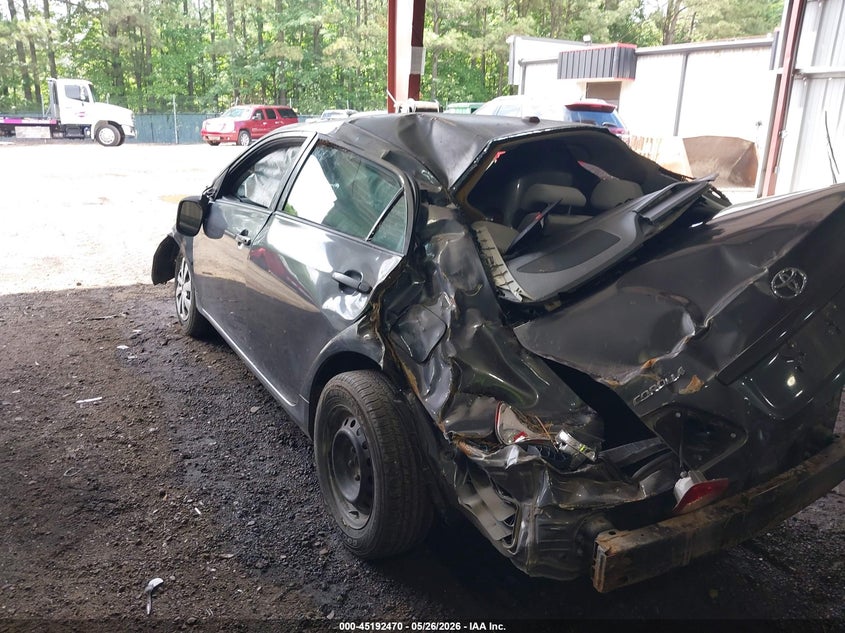 2009 Toyota Corolla VIN 2T1BU40E19C182245 IAAI salvage auction — ROLLOVER, Clear (Virginia), sold $325 on 2026-07-19 (photo 3)