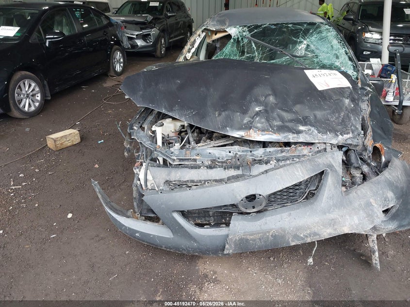 2009 Toyota Corolla VIN 2T1BU40E19C182245 IAAI salvage auction — ROLLOVER, Clear (Virginia), sold $325 on 2026-07-19 (photo 6)