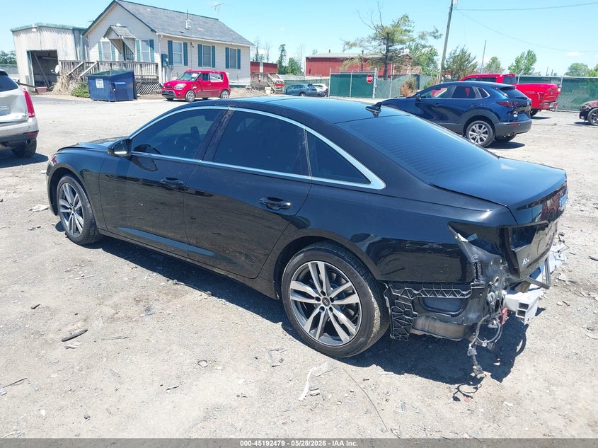 2023 Audi A6 VIN WAUD3BF21PN037954 IAAI salvage auction — REAR END, Salvage (Virginia), sold $15,550 on 2026-07-06 (photo 3)