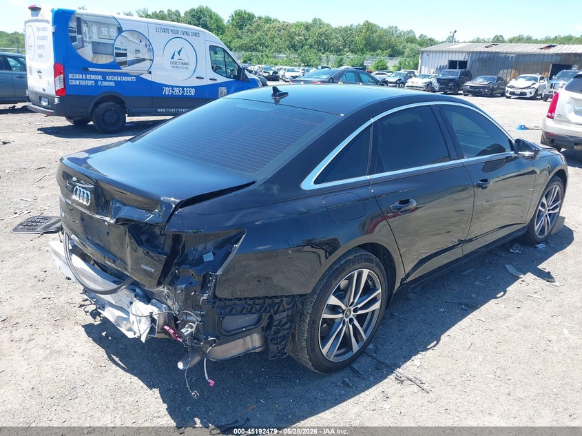 2023 Audi A6 VIN WAUD3BF21PN037954 IAAI salvage auction — REAR END, Salvage (Virginia), sold $15,550 on 2026-07-06 (photo 4)
