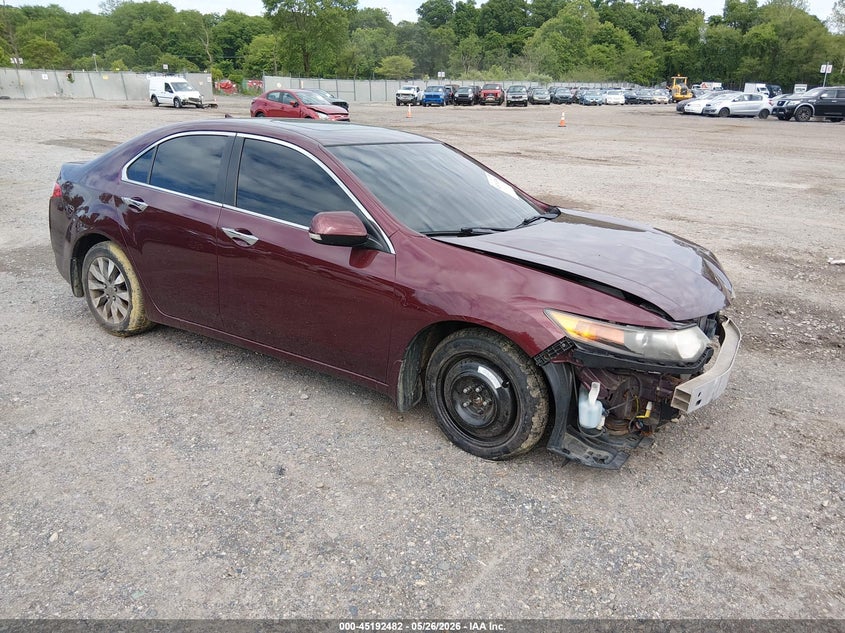 2010 Acura Tsx VIN JH4CU2F68AC023372 IAAI salvage auction — FRONT END, Salvage (New Jersey), sold $425 on 2026-07-07 (photo 1)