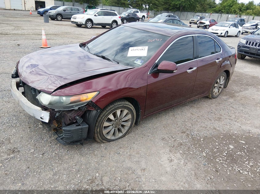 2010 Acura Tsx VIN JH4CU2F68AC023372 IAAI salvage auction — FRONT END, Salvage (New Jersey), sold $425 on 2026-07-07 (photo 2)