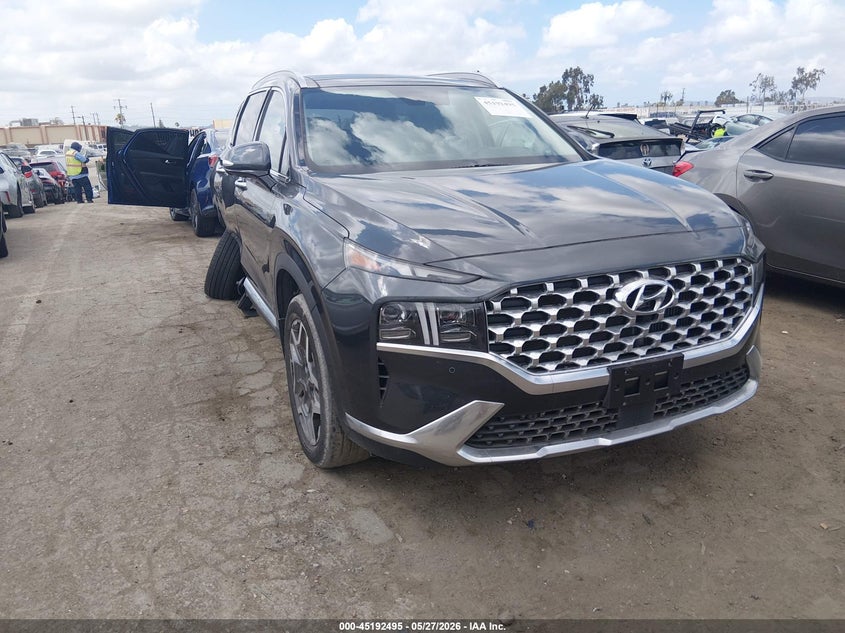 2023 Hyundai Santa fe VIN 5NMS4DAL0PH609872 IAAI salvage auction — RIGHT REAR, Salvage Title, sold $8,700 on 2026-07-20 (photo 1)