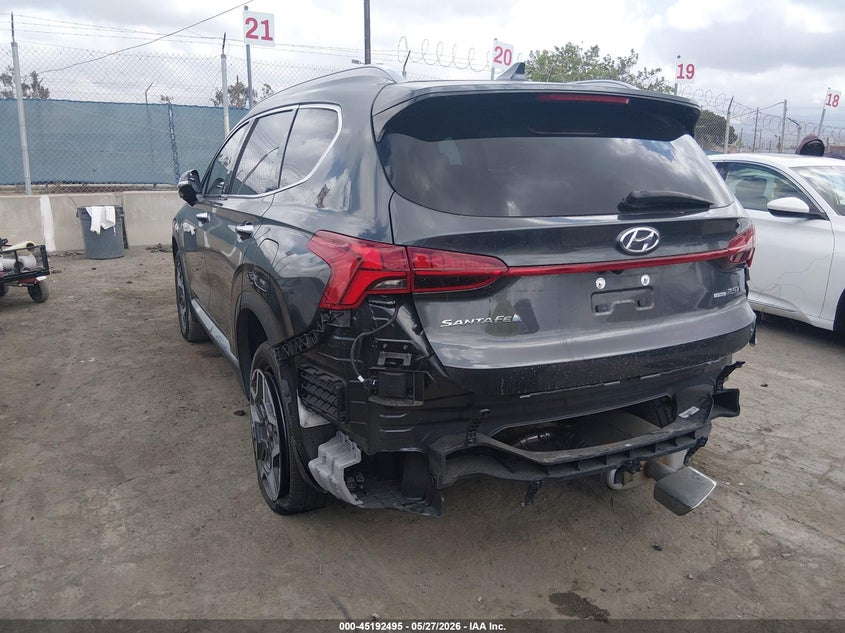 2023 Hyundai Santa fe VIN 5NMS4DAL0PH609872 IAAI salvage auction — RIGHT REAR, Salvage Title, sold $8,700 on 2026-07-20 (photo 3)