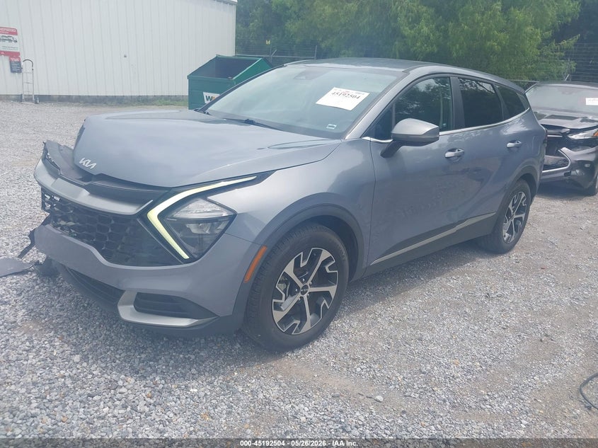 2023 Kia Sportage VIN 5XYK33AF8PG041713 IAAI salvage auction — FRONT END, Salvage Title, sold $6,600 on 2026-07-24 (photo 2)