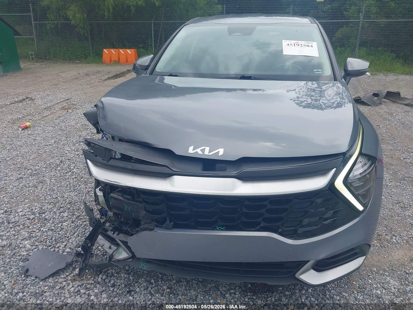 2023 Kia Sportage VIN 5XYK33AF8PG041713 IAAI salvage auction — FRONT END, Salvage Title, sold $6,600 on 2026-07-24 (photo 6)