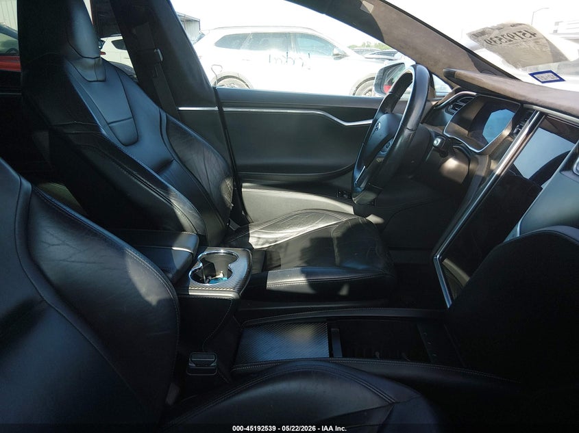 2014 Tesla Model s VIN 5YJSA1H25EFP67403 IAAI salvage auction — RIGHT FRONT, Original (Texas), sold $2,350 on 2026-07-09 (photo 5)