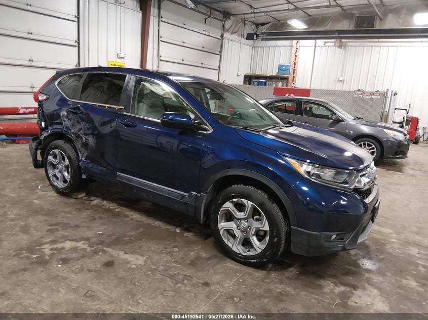 2018 Honda Cr-v VIN 7FARW2H8XJE056126 IAAI salvage auction — RIGHT SIDE, Salvage Title, sold $6,300 on 2026-07-14 (photo 1)