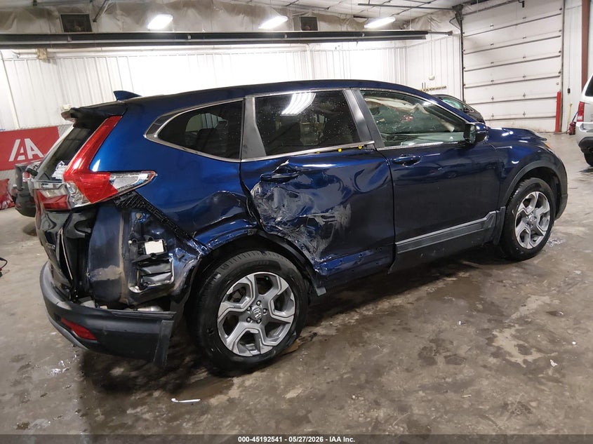 2018 Honda Cr-v VIN 7FARW2H8XJE056126 IAAI salvage auction — RIGHT SIDE, Salvage Title, sold $6,300 on 2026-07-14 (photo 4)