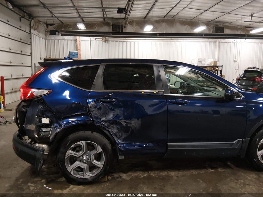 2018 Honda Cr-v VIN 7FARW2H8XJE056126 IAAI salvage auction — RIGHT SIDE, Salvage Title, sold $6,300 on 2026-07-14 (photo 6)