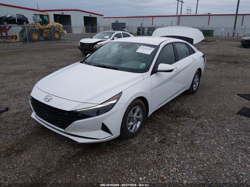 2023 Hyundai Elantra VIN 5NPLL4AG4PH110490 IAAI salvage auction — REAR END, Salvage Title, sold $4,600 on 2026-07-15 (photo 2)