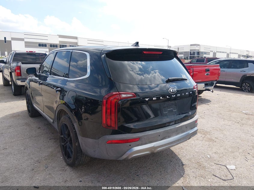2021 Kia Telluride VIN 5XYP24HC3MG099377 IAAI salvage auction — FRONT END, Original (Texas), sold $5,350 on 2026-07-14 (photo 3)