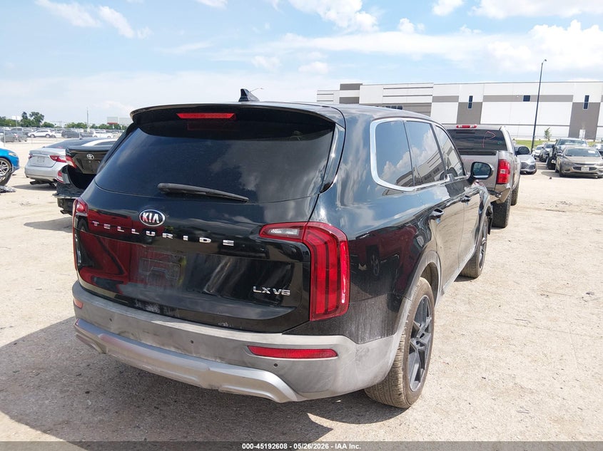 2021 Kia Telluride VIN 5XYP24HC3MG099377 IAAI salvage auction — FRONT END, Original (Texas), sold $5,350 on 2026-07-14 (photo 4)