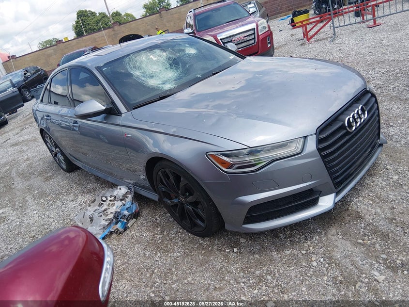 2016 Audi A6 VIN WAUHGAFC6GN014730 IAAI salvage auction — HAIL, Salvage Title, sold $1,150 on 2026-07-20 (photo 1)
