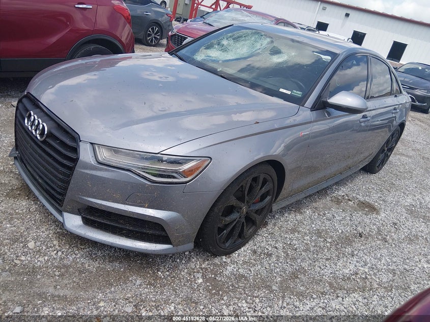 2016 Audi A6 VIN WAUHGAFC6GN014730 IAAI salvage auction — HAIL, Salvage Title, sold $1,150 on 2026-07-20 (photo 2)