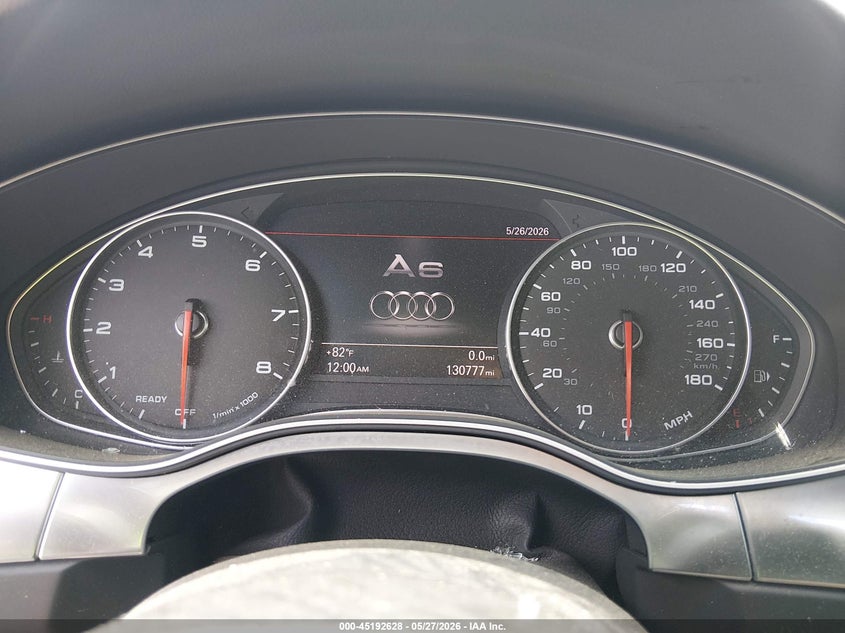 2016 Audi A6 VIN WAUHGAFC6GN014730 IAAI salvage auction — HAIL, Salvage Title, sold $1,150 on 2026-07-20 (photo 7)