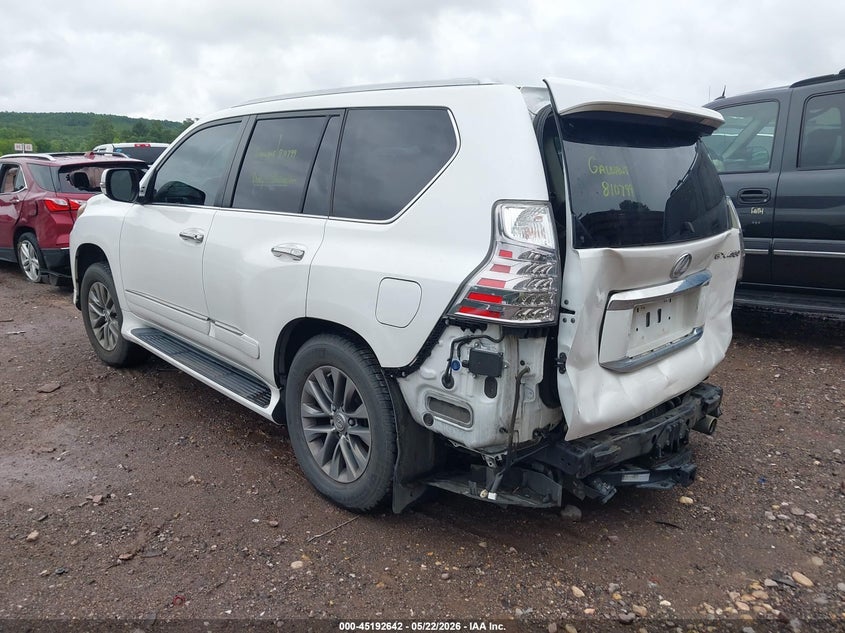 2016 Lexus Gx VIN JTJJM7FX5G5124894 IAAI salvage auction — REAR END, Salvage (Alabama), sold $11,400 on 2026-07-15 (photo 3)