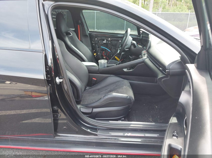 2025 Hyundai Elantra n VIN KMHLW4DK7SU025239 IAAI salvage auction — FRONT END, Salvage Title, sold $7,850 on 2026-07-09 (photo 5)