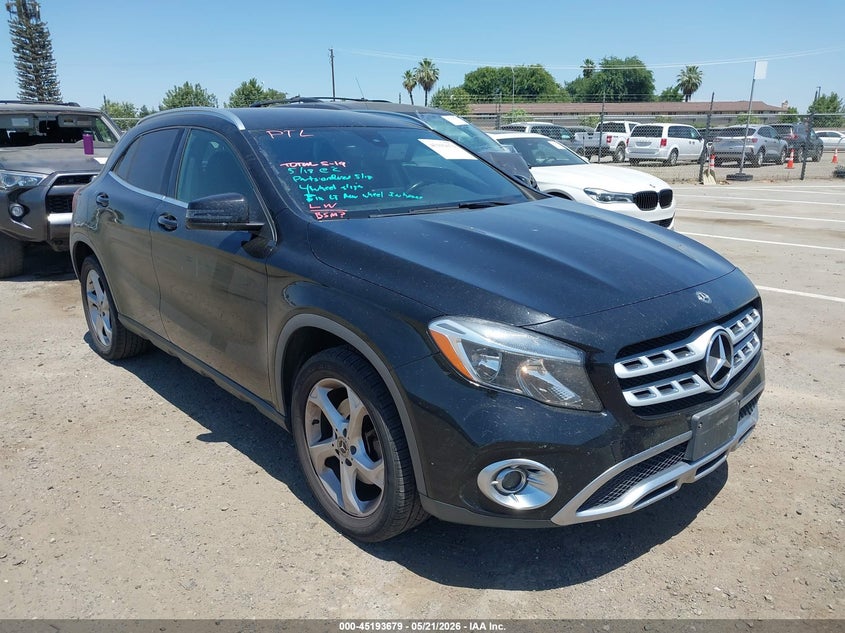 2018 Mercedes-benz VIN WDCTG4GB9JJ449786 IAAI salvage auction — LEFT SIDE, Salvage (California), sold $4,600 on 2026-07-07 (photo 1)