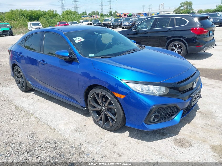 2019 Honda Civic VIN SHHFK7H44KU227246 IAAI salvage auction — FRONT END, Salvage (Illinois), sold $4,150 on 2026-07-29 (photo 1)