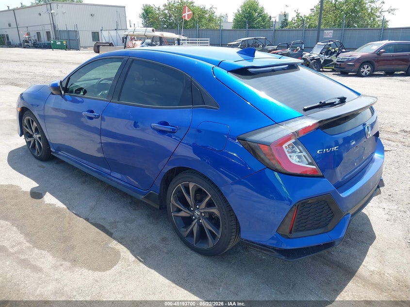 2019 Honda Civic VIN SHHFK7H44KU227246 IAAI salvage auction — FRONT END, Salvage (Illinois), sold $4,150 on 2026-07-29 (photo 3)