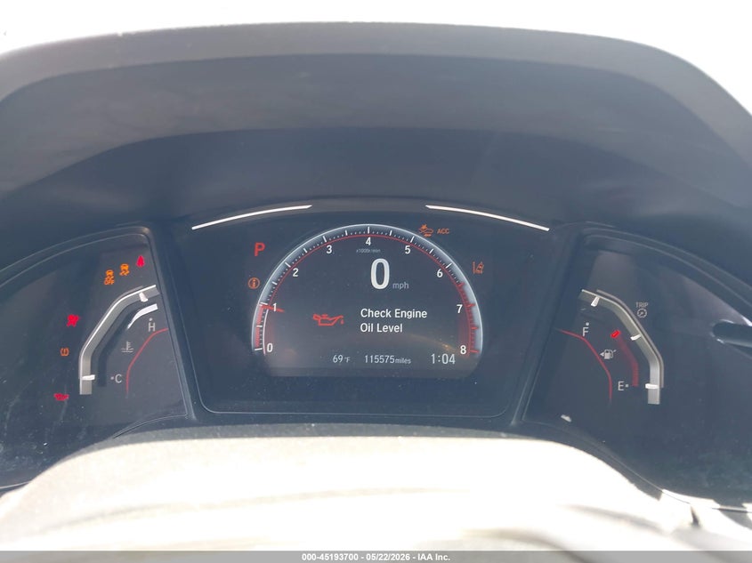 2019 Honda Civic VIN SHHFK7H44KU227246 IAAI salvage auction — FRONT END, Salvage (Illinois), sold $4,150 on 2026-07-29 (photo 7)